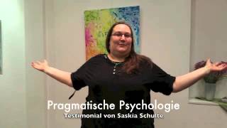 Pragmatische Psychologie Testimonial Saskia Wien [upl. by Neelsaj]