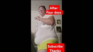 Four days Weight loss journey weightloss music [upl. by Marzi]