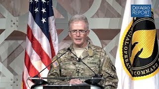 Watch USSOCOM Commander Thomas Keynote Address at NDIAs SOFIC 2018 [upl. by Ydeh]