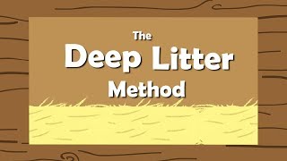 The Deep Litter Method for your Chicken Coop [upl. by Yesllek]