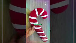 🔴¡Haz tu Propio Baston Navideño 🎄 Ideas Creativas y Fáciles para Decorar en Casa [upl. by Omlesna]