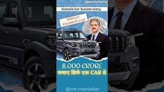 How Scorpio Car Succeed in India😱 business shorts car scorpio motivation shortsyoutube [upl. by Lontson]