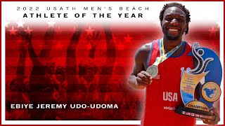 2022 USA Men’s Beach Handball Athlete of the Year 10 Ebiye Jeremy “Handball Ninja” UdoUdoma [upl. by Nylteak]