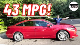 2022 Avalon Hybrid Limited Review  Incredible MPG amp LOADED [upl. by Aniakudo980]