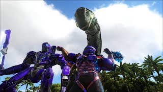 Titanosaurus solo taming with Mek EASIEST METHOD  ARK SURVIVAL EVOLVED [upl. by Verne]