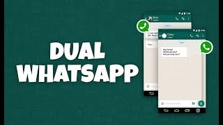 How to run Dual WhatsApp on your Android Phone Without Root [upl. by Torrey]