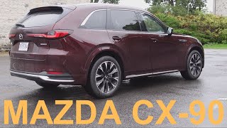 Essai Mazda CX90 2024 [upl. by Yarg555]