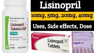 Lisinopril For High Blood Pressure  How To Take It Correctly Side Effects by lecturesbyanayakmu [upl. by Aronas]