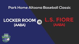 Park Home Altoona Baseball Classic  Locker Room AABA vs LS Fiore AABA [upl. by Daryn]