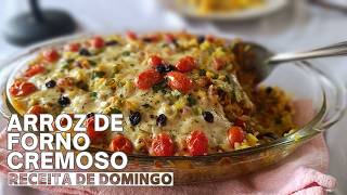 Arroz de forno pro final de semana [upl. by Ahsiyk]