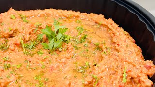 Muhammara Recipe Roasted Red Pepper Dip [upl. by Ric519]