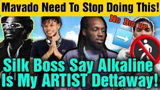 Silk Boss Praises Alkaline In Exclusive Interview  Mavado No More Big Up for Krtel🤡 [upl. by Nnaira]