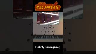 Terraria Calamity  Unholy Insurgency part 12 Minecraft Noteblock shorts terraria providence [upl. by Yarased147]