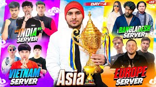 FREE FIRE ASIA CUP 🏆🔥 DAY 4 FT TSG OG AMF NL VINCENZO UG PAK nonstopgaming free fire live [upl. by Melac768]