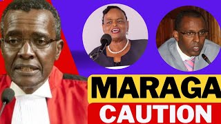 Koome REGRETS Ruto links as Maraga warning Haunts Current 6 Supreme Court Judges [upl. by Rimidalv]