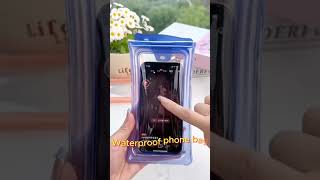 Waterproof phone bag [upl. by Ennaylloh993]