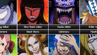 All deaths amp Killers in One Piece [upl. by Sulamith162]