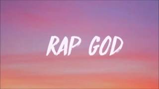 Eminem  Rap God Lyrics [upl. by Aliac908]