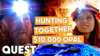 The Bushmen Find 10000 Worth Of Opal  Outback Opal Hunters [upl. by Drexler]