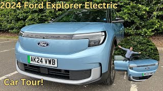 2024 Ford Explorer Electric SUV UK Review [upl. by Langley]