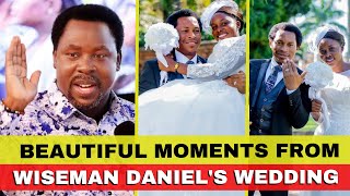 SEE Beautiful Moments From Wiseman Daniels Wedding [upl. by Sinnylg879]