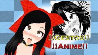 ¡¡GESTOS ANIME  つ•̀ω•́つ  YadiDoll Zaotome  VTuber  バーチャルYouTuber [upl. by Nolahp]