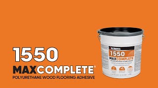 ROBERTS® 1550 MAXCOMPLETE Polyurethane Wood Flooring Adhesive [upl. by Trotter]