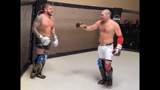 Sean Strickland Beating Up Navy Seal [upl. by Springer]