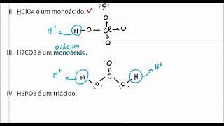 Como saber o número de hidrogênios ionizáveis nos oxiácidos [upl. by Rosenberger816]