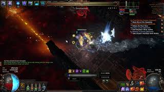 Dexkyais 1div Hexblast Sanctum Build Last 4 Rooms  Path of Exile Settlers [upl. by Freida412]