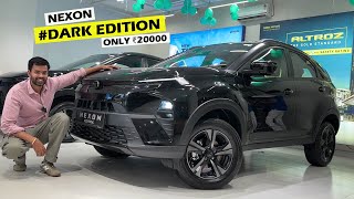 ZBlack in ₹20000 New Tata Nexon Dark Edition is Here  Price Features Review [upl. by Cato]