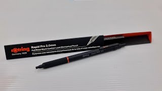 rOtring Rapid Pro Mechanical Pencil 2mm [upl. by Nosredna380]