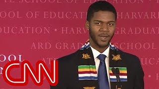 Harvard graduates unique speech goes viral [upl. by Naahs]