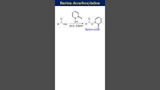 Barton decarboxylation [upl. by Walczak673]