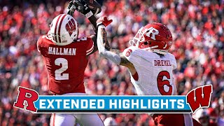 Rutgers at Wisconsin  Extended Highlights  Big Ten Football  Oct 7 2023 [upl. by Neenahs34]