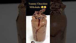 Chocolate Milkshake 🤤😋 kitkatshake chocolate kitkat millionsofmilkshakes milkshake shorts [upl. by Calondra]