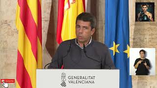 Respuesta Inmediata a la DANA Generalitat Valenciana Activa Paquete Ayudas para Familias y Municipio [upl. by Torrell]