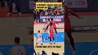 Dika kakabahan kay BROWNLEE shorts shortsfeed shortvideo youtubeshorts basketball viralvideo [upl. by Yelloh764]