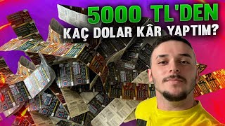 300 ADET 1 DOLARLIK KAZI KAZAN KAZIDIM [upl. by Nnyla]