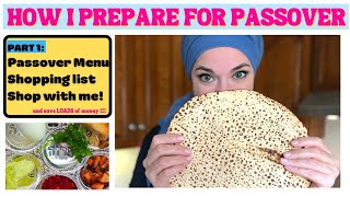 Passover Prep  How I Prepare For Passover On A Budget  Passover Menu Guide  Shopping List  TIPS [upl. by Latia]