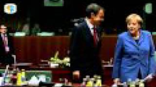 Merkel Sarkozy centerstage as EU leaders chew on Greek problem [upl. by Myrwyn597]