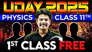 First Class of PHYSICS by Rakshak Sir  UDAY Batch  Class 11th Science 🔥 [upl. by Anon654]