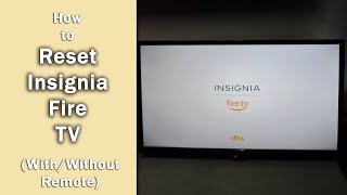 Insignia Fire TV How to Factory Reset Without Remote  Use Android Recovery Menu [upl. by Oeflein]