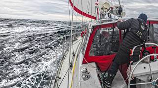 Battling a Gale on Our Passage Across the BERING SEA [upl. by Eninej823]