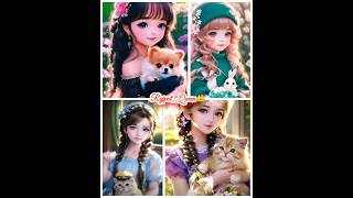 Wish song 🎶 cute doll pfp pic 👑 cute cat wallpaper🐈 Wish song status🎶 wishsong wishstatus [upl. by Aklam]