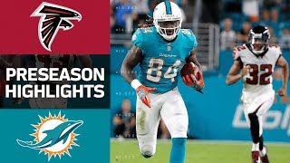 Falcons vs Dolphins  NFL Preseason Week 1 Game Highlights [upl. by Allemat]