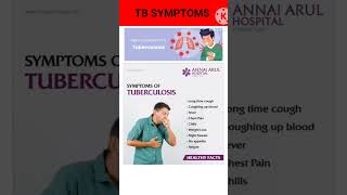 TB SYMPTOMS FOR All nursing student rrb gnm btscanm10709 anm education science biology [upl. by Jilli]