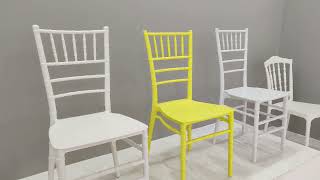 the Chiavari Chair Became more and more Popular [upl. by Annet]