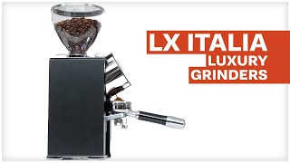 LX Italia Espresso Grinders Introduction Tests amp Overview [upl. by Yessac956]