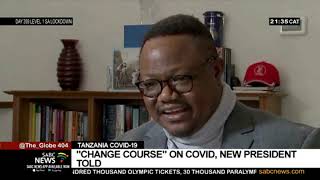 Tanzanias opposition leader Tundu Lissu calls for change of COVID19 approach [upl. by Horwath]